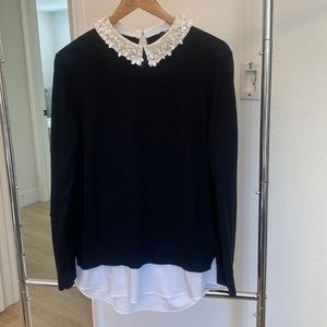 Ted Baker 3D flowers collar